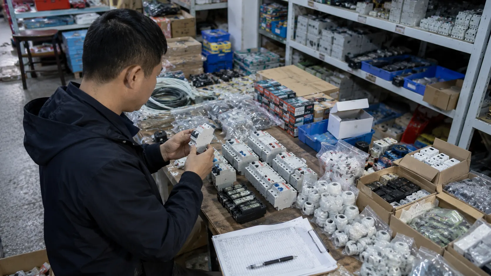 Nhập thiết bị kỹ thuật cần xác nhận thông số trước khi đặt hàng