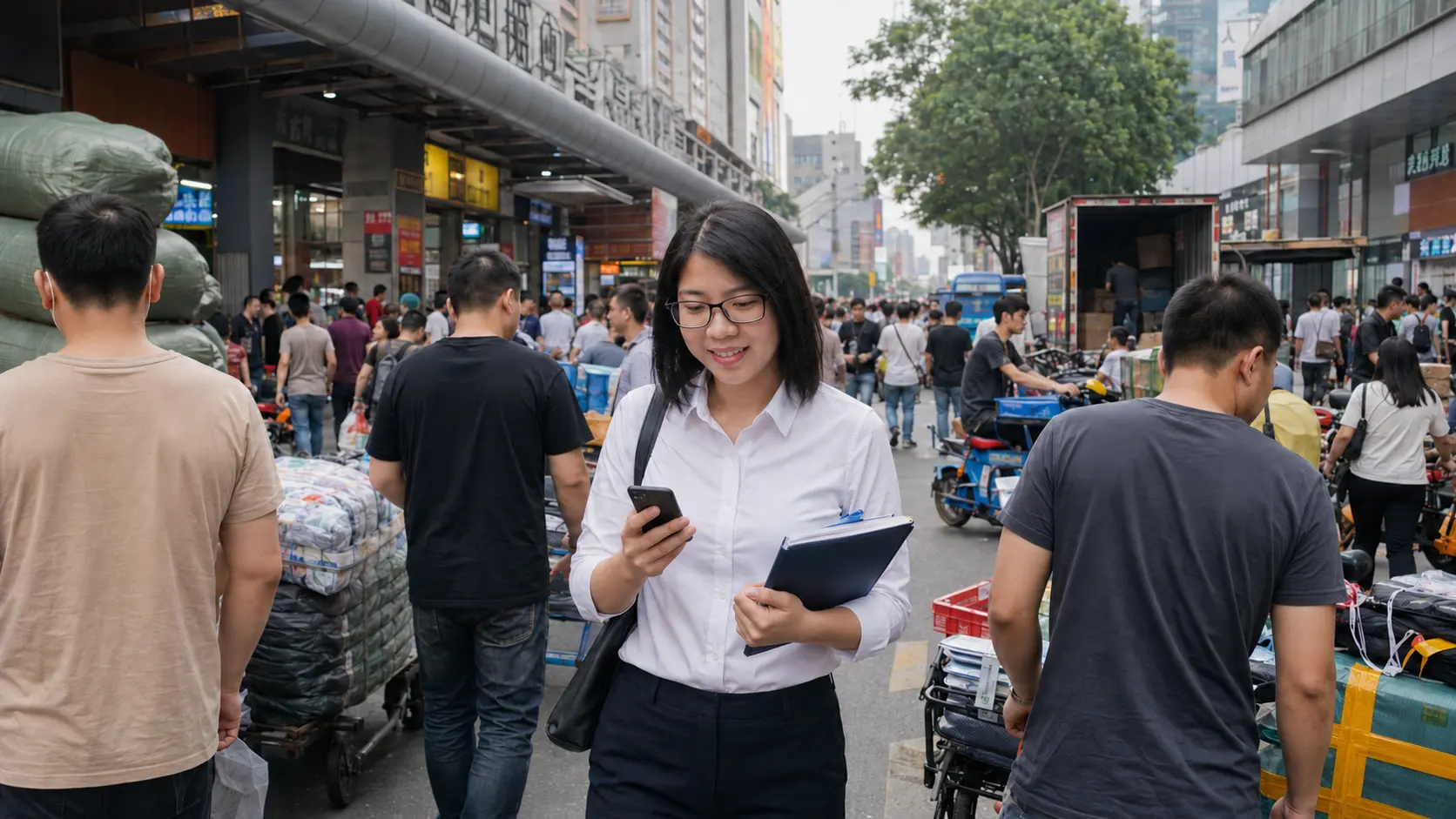 Kiểm hàng Trung Quốc trước khi vận chuyển